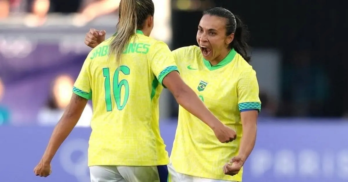 Com gol de Gabi Nunes, Brasil vence a Nigéria em estreia nos jogos olímpicos de Paris 2024