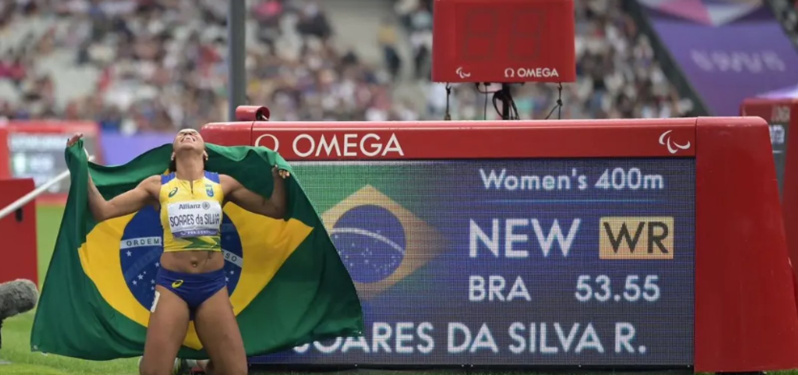 Brasil bate próprio recorde de medalhas e de ouros numa edição de Jogos Paralímpicos