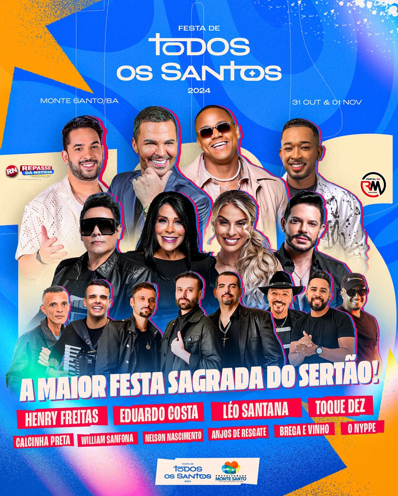 Festa de Todos os Santos 2024 Em  Monte Santo - BA